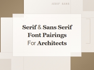 The Keyword Is About Font Pairings for Architects, and the Category Is Font Pairing Guide.