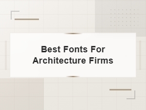 Best Free Fonts for Architecture Firms and Design Studios